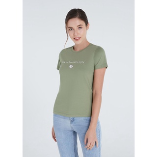 ผ้าฝ้าย 100%GIORDANO เสื้อยืดผู้หญิง - Womens Cotton Print Tee 05391207S-3XL