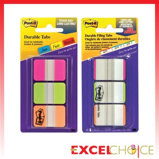 โพสอิท ดูราเบิลแทป โพสต์-อิท ดูราเบิลแท็บ อินเด็กซ์ Post It Durable Tabs (686L-PGO &amp; 686-PGO) 3M