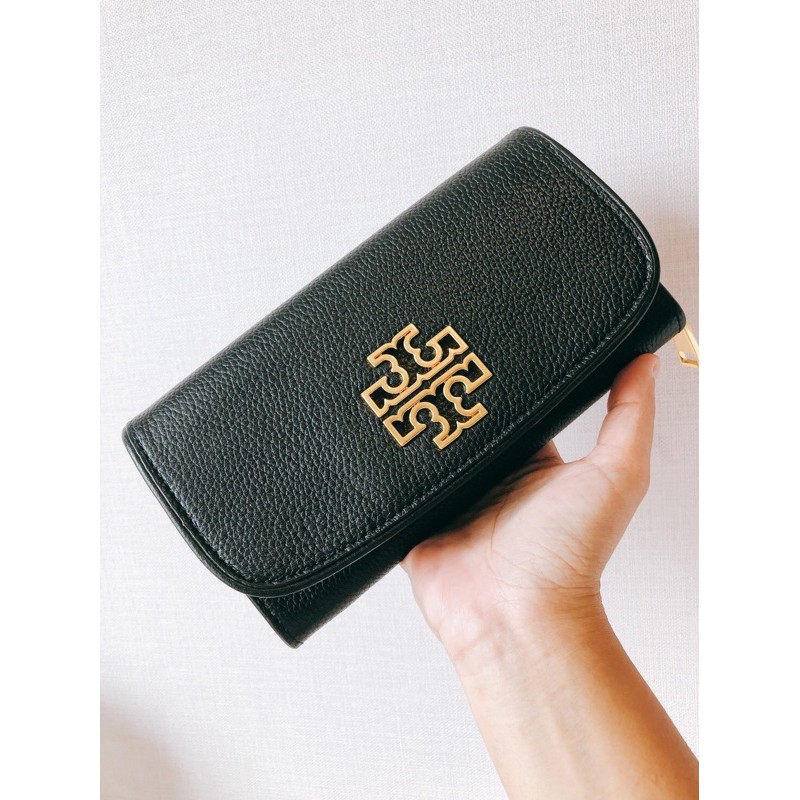 Tory burch britten shop duo envelope continental wallet