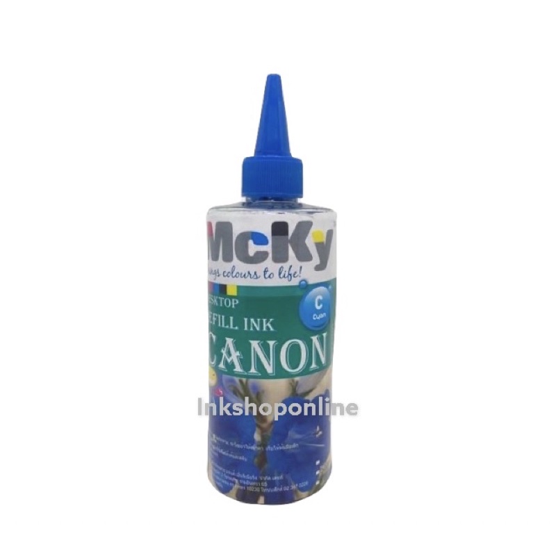 MCKY CANON หมึก แคนนอน 250ml. ยี่ห้อ MCKY เติมแคนนอนได้ทุกรุ่น | Shopee ...