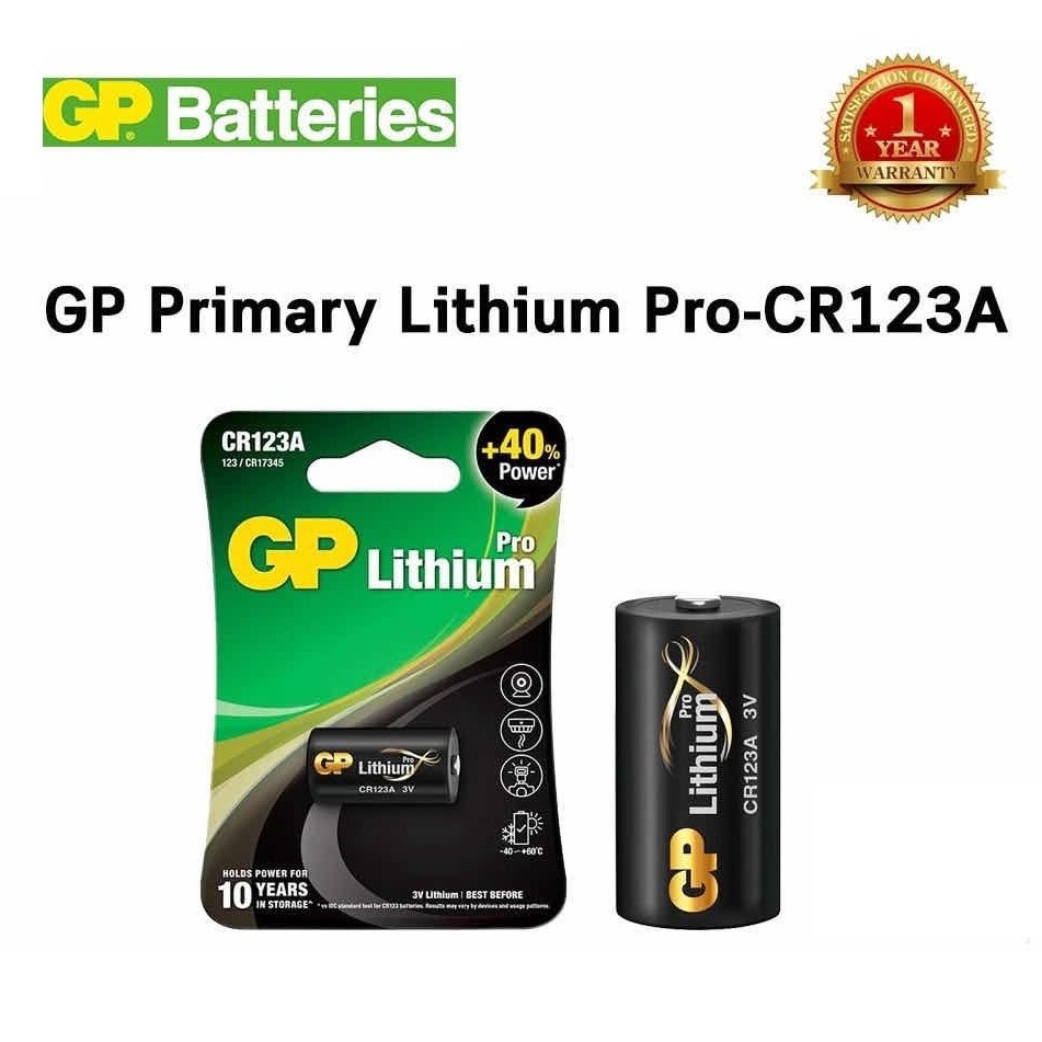 ส่งจากไทย-gp-primary-lithium-pro-cr123a-batteries-แบตเตอรี่-battery-cr123a-พร้อมส่ง