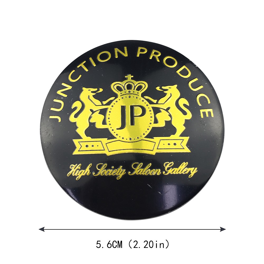 สติ๊กเกอร์-4-ชิ้น-junction-produce-jp-สำหรับติดรถยนต์