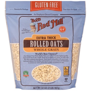 Bobs Red Mill GF Rolled Oats Extra Thick 32OZ.
