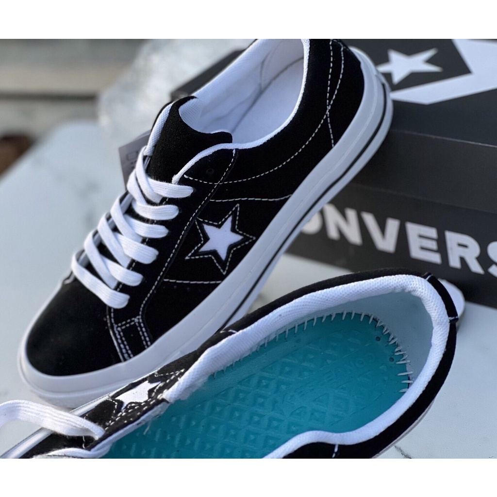 converse-one-star-รองเท้าผ้าใบผูกเชือกพร้อมกล่อง