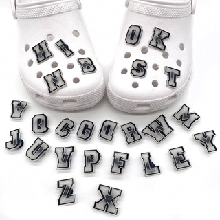 ภาพขนาดย่อของภาพหน้าปกสินค้าJibbitz Pins Charm Letter A-Z Noctilucous Jibbitz อุปกรณ์เสริม สําหรับรองเท้าแตะ รองเท้า Crocs จากร้าน clevermouse.th บน Shopee ภาพที่ 1