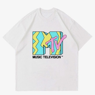 BTS เสื้อยืด พิมพ์ลาย MTV MUSIC TELEVISION สไตล์วินเทจ | เสื้อยืด ลาย VINTAGE 90S | เสื้อผ้าสีขาว DISTROสามารถปรับแต่งไ