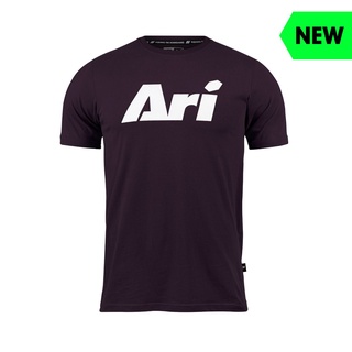 ARI SIGNATURE LIFESTYLE TEE - PLUM/WHITE