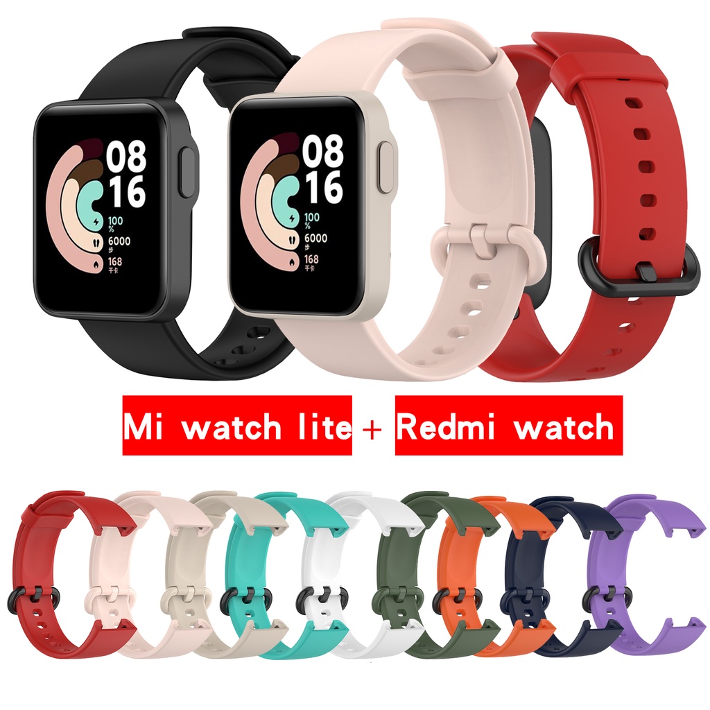 ภาพหน้าปกสินค้าสายนาฬิกาซิลิโคน สำหรับ Xiaomi Mi Watch Lite