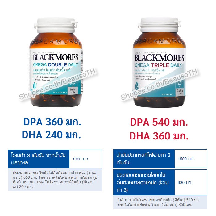 blackmores-fish-oil-omega-double-triple-daily-60-capsules-แบลคมอร์ส-น้ำมันปลา-บำรุงสมอง-ลดไขมัน