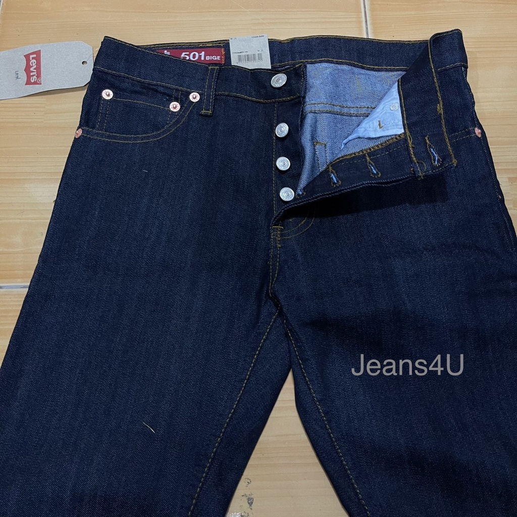 ภาพสินค้ากางเกงยีนส์ ลีวาย 501 Big E กระบอก ผ้ายืด เป้ากระดุม ใส่สบาย ทรงเขารูป จากร้าน jeans4u บน Shopee ภาพที่ 7