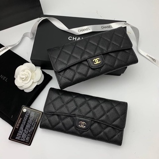 Chanel Wallet Grade Original Size 19หนังฟูขึ้นลายสวยตรงตามต้นฉบับเลยค่ะ รุ่นนี้แม่ค้าก็มีไว้ใช้เองสวยทนไม่ผิดหวังแน่นอน