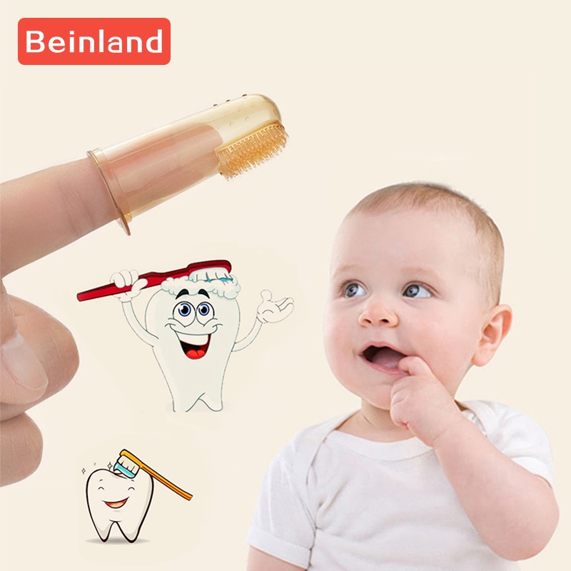 ภาพหน้าปกสินค้าBeinland แปรงสีฟันสำหรับเด็ก แปรงสีฟันเด็ก แปรงสีฟันซิลิโคน แปรงสีฟันซิลิโคนอ่อนนุ่ม แปรงสีฟันสำหรับทารก จากร้าน beinland.th บน Shopee