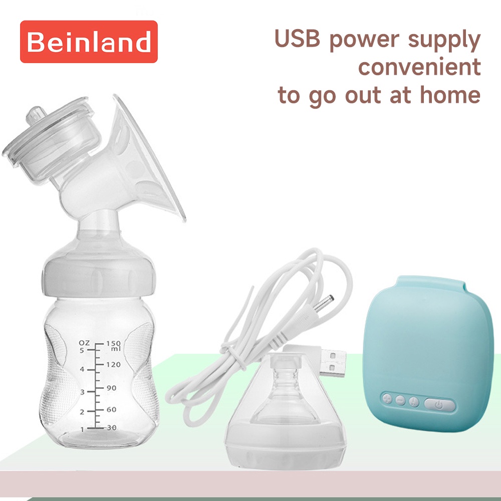 beinland-เครื่องปั๊มนมไฟฟ้า-ลํากล้องกว้าง-6298