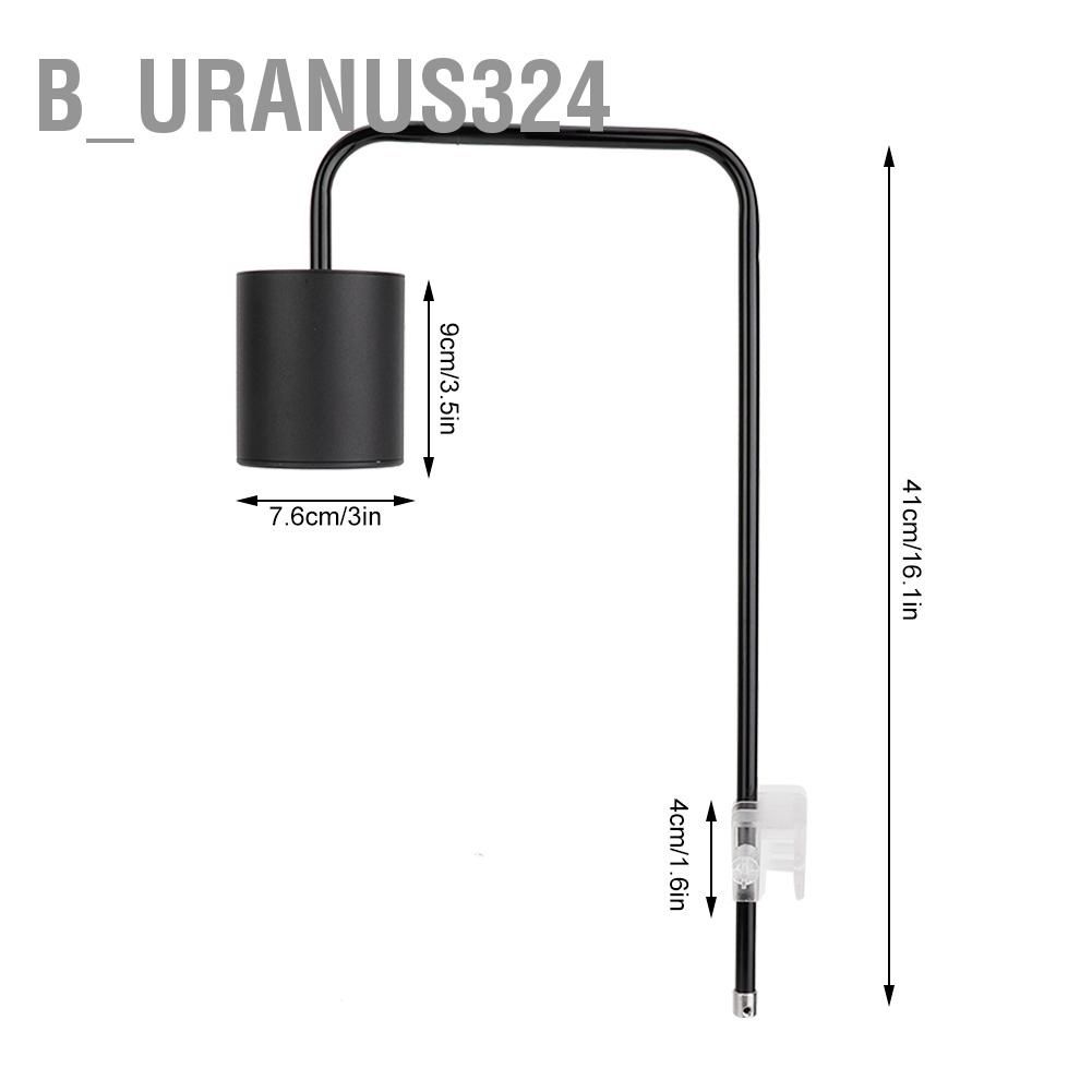 b-uranus324-โคมไฟดาวน์ไลท์-led-กันน้ํา-พร้อมคลิปหนีบ-12-w-ปลั๊ก-us-100-240v-สําหรับติดตู้ปลา