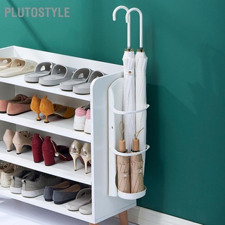 Plutostyle ชั้นวางร่ม แบบติดผนัง ไม่ต้องเจาะ พร้อมถาดรองน้ําหยด ถอดออกได้ สําหรับครัวเรือน