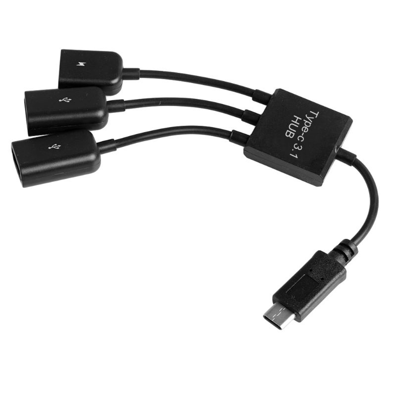 char-3in1-อะแดปเตอร์สายชาร์จ-usb-3-1-type-c-เป็น-micro-usb-2-0