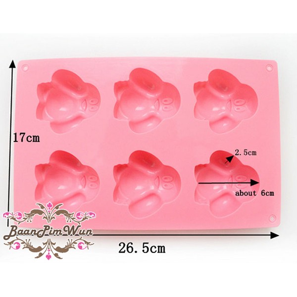 a0606-แม่พิมพ์ซิลิโคนเพนกวินน้อย-น่ารัก-6-หลุม-แม่พิมพ์วุ้นเพนกวินน้อย-แม่พิมพ์เพนกวินน้อย