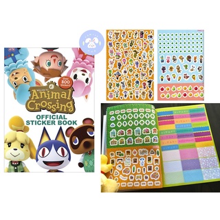 Animal Crossing Official Sticker Book หนังสือสติ๊กเกอร์ 800 ดวง พร้อมเกมส์ และกิจกรรม (พร้อมส่ง)