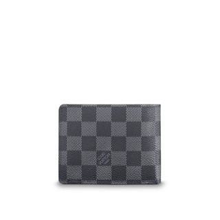 Louis Vuittons new MULTIPLE wallet DAMIER GRAPHITE 100% authentic