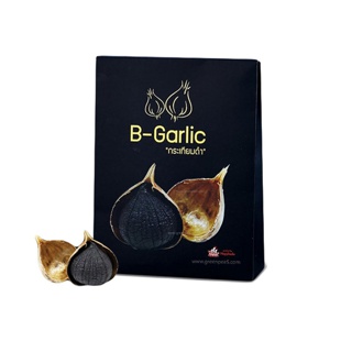 ภาพขนาดย่อของภาพหน้าปกสินค้าB-Garlic กระเทียมดำ 500 กรัม ️ Black Garlic 500g. จากร้าน greenpeaorganic บน Shopee ภาพที่ 1