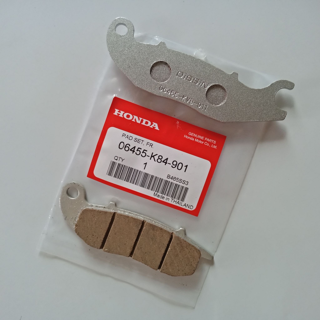 ผ้าเบรคหน้า ADV150, PCX 160,CRF250&300, ผ้าดิสเบรคหน้า เบรค100% [06455 ...