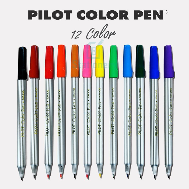 pilot-color-pen-ปากกาสี-ไพล็อต-หัวกลม
