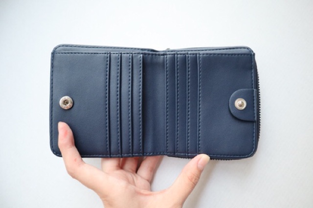 slot-wallet-กระเป๋าเงินใบสั้น-ช่องเหรียญแยก