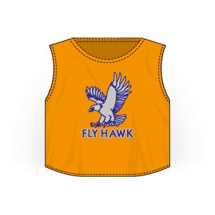 เสื้อกีฬาเด็ก-เสื้อซ้อม-fly-hawk-รุ่นc222