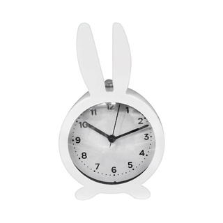 Chaixing Home นาฬิกาปลุกตั้งโต๊ะพลาสติก Rabbit KASSA HOME รุ่น EG7104-B-WT