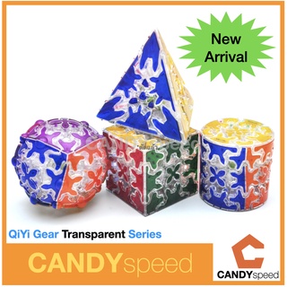 รูบิค QiYi Gear Transparent Series | Rubik by CANDYspeed