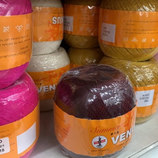 ด้ายถักซัมเมอร์วีนัส เบอร์ 16 เส้นเล็ก (หน้า 1) Venus Crochet Knitting Yarn