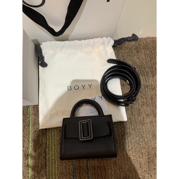 Monnier Paris Boyy Bobby Surreal Soft Bag in Grey Leather 495.00