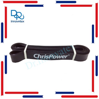 ChrisPower Strength Band ยางยืดออกกำลังกาย Black (Heavy) 101.60cmx2.86cm สีดำ