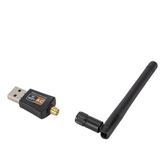 ภาพขนาดย่อของภาพหน้าปกสินค้าWIFI USB ตัวรับสัญญาณ wifi 2.4G + 5G ไวไฟ USB usb wireless wifi dual band จากร้าน 321inbox บน Shopee