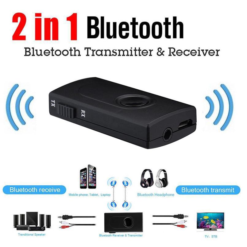 สินค้า Bluetooth Receiver BT 4.2 Transmitter 3.5 mm อะแดปเตอร์รับสัญญาณเสียงสเตอริโอไร้สาย
