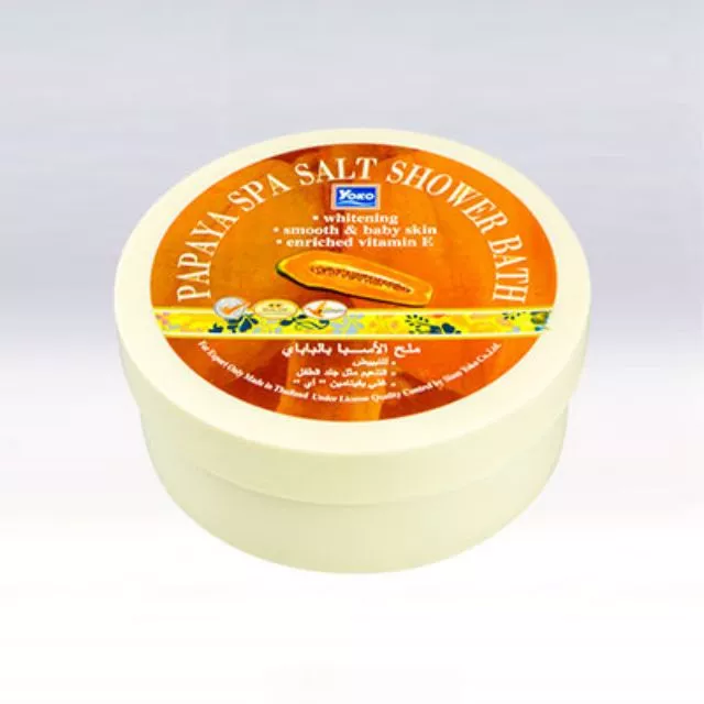 YOKO PAPAYA SPA SALT SHOWER BATH