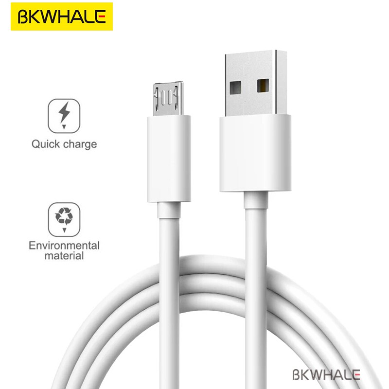 ภาพหน้าปกสินค้าBKWHALE สายชาร์จ สาย USB 2A สำหรับ VIVO OPPO Huawei Android