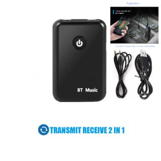 สินค้า อุปกรณ์รับ-ส่งสัญญาณเสียงบูลทูธYPF-03 2in 1 Bluetooth 4.2 Transmitter Receiver Wireless Audio Adapter Support 3.5mm