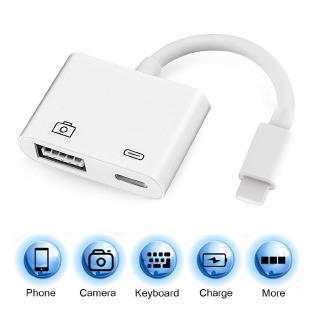 OTG Digital Adapter to USB 3 Camera Reader Charge Connection Kits Data Sync iOS 9.1 iOS 10 iOS 11 13 or later