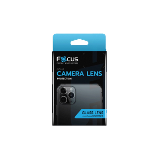Focus กระจกกันรอยกล้องแบบ Full Lens ครอบกล้อง&ฐานในชิ้นเดียว สำหรับ iPhone 15PM 15Pro 15Plus 15 14PM 14Pro 13Pro 13