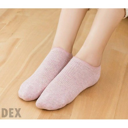ภาพสินค้าถุงเท้าข้อสั้น ญี่ปุ่น 8 สีพาสเทล ใส่ได้ทั้งหญิงชาย Freesize จากร้าน dex_shop2 บน Shopee ภาพที่ 2