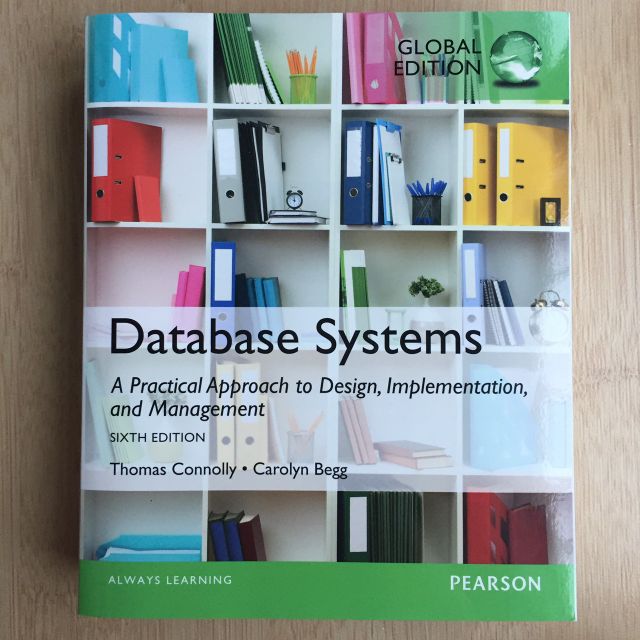 Textbook - atabase Systems : A Practical Approach to Design ...