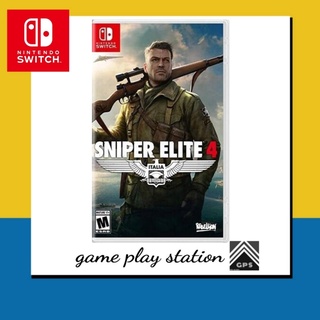 ภาพหน้าปกสินค้าnintendo switch sniper elite 4 ( english ) ซึ่งคุณอาจชอบราคาและรีวิวของสินค้านี้