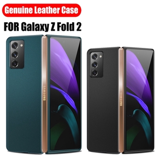 Samsung Galaxy Fold 2 5G Case for Samsung Galaxy Z Fold2 5G Genuine Leather Mobile Phone Case For Samsung W20 5G W2020 F9000