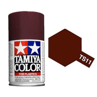 Tamiya Spray Color สีสเปร์ยทามิย่า TS-11 MAROON 100ML