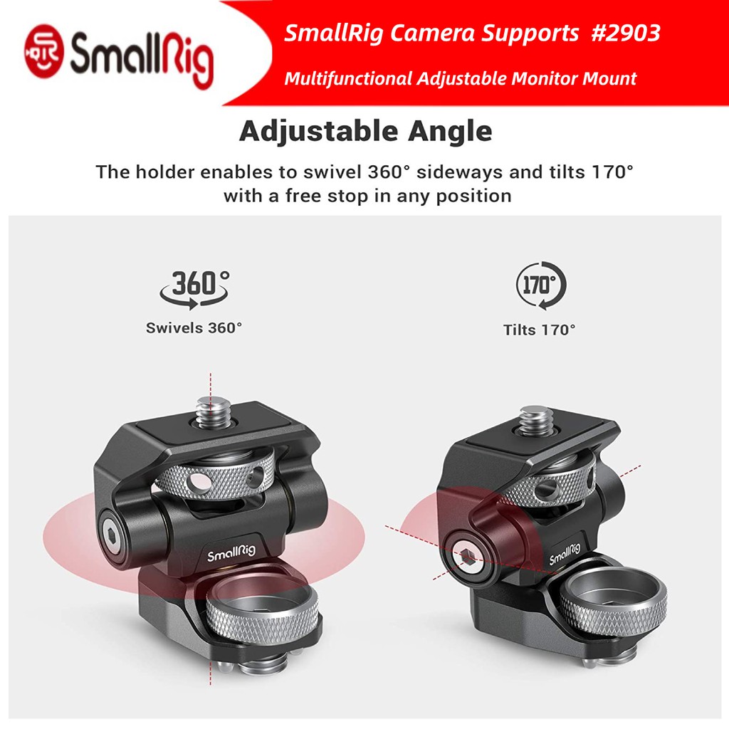 ภาพหน้าปกสินค้าส่งไวจากไทย Smallrig Camera Accessory อุปกรณ์เมาท์ขาตั้งหมุนได้พร้อมเมาท์ขาตั้ง Arri-Style 2903