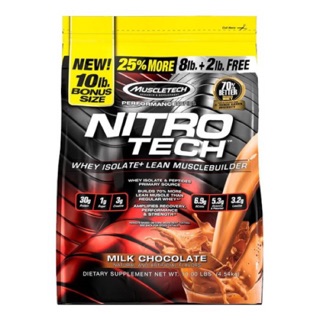ราคาMuscleTech Nitro Tech  10lbs Nitrotech