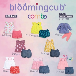 ภาพหน้าปกสินค้าBloomingcub ชุดเซ็ตเด็กผู้หญิง ชุดเซ็ตเสื้อกางเกงเด็ก เสื้ื้อผ้าเด็กอ่อน เสื้อกางเกงเด็กผู้หญิง ที่เกี่ยวข้อง