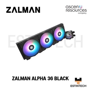 CPU LIQUID COOLER (ระบบระบายความร้อนด้วยน้ำ) ZALMAN ALPHA36 Black ของใหม่ประกัน 3ปี