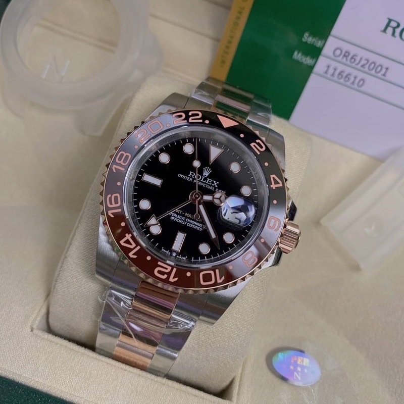 Rolex GMTMaster 2 Root Beer(Swiss Shopee Thailand